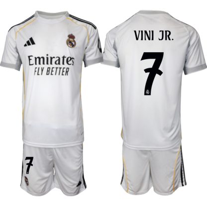 Moški Dresi Vinicius Junior Real Madrid kompleti Domači 2025-26