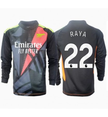 Moški Nogometni Dresi Arsenal Vratar Tretji 2024-25 David Raya 22