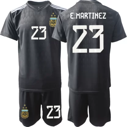 Otroški Nogometni dresi za otroke Argentina 2025-26 Emiliano Martinez 23
