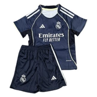 Otroški Nogometni dresi za otroke Real Madrid Gostujoči 2025-26