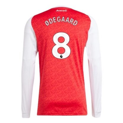 Moški Nogometni dresi Arsenal Domači 2025-26 Martin Ødegaard 8