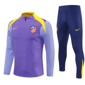 Moški Nogometni dresi Atletico Madrid 2025-26 Za Trening Vijolična
