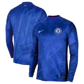 Moški Nogometni dresi Chelsea Domači 2025-26 Dolgi Rokav