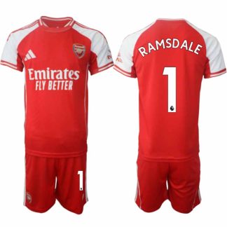 Moški Nogometni dresi Kompleti Arsenal Domači 2025-26 Aaron Ramsdale