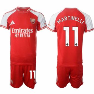 Moški Nogometni dresi kompleti Arsenal Domači 2025-26 Gabriel Martinelli 11