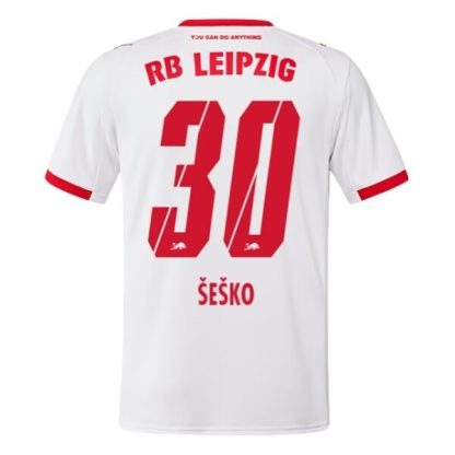 Moški Nogometni dresi RB Leipzig Domači 2025-26 Benjamin Sesko 30