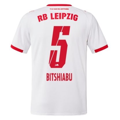 Moški Nogometni dresi RB Leipzig Domači 2025-26 tisk Bitshiabu 5