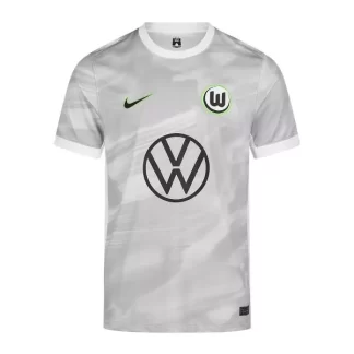 Moški Nogometni dresi VFL Wolfsburg Gostujoči 2025-26 siva
