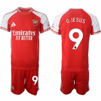 Najcenejši Moški Nogometni dresi Arsenal Domači 2025-26 Gabriel Jesus 9
