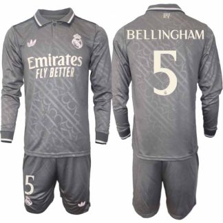 Nogometni dresi za odrasle Real Madrid Domači 2024-25 Jude Bellingham 5