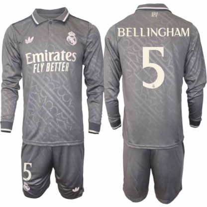 Nogometni dresi za odrasle Real Madrid Domači 2024-25 Jude Bellingham 5
