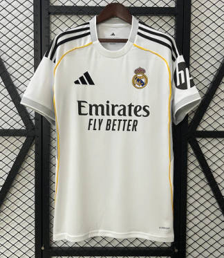 Novo Moški Nogometni dresi Real Madrid Domači 2025-26