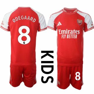Nogometni dresi Kompleti za otroke Arsenal Domači 25-26 Martin Ødegaard