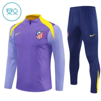 Otroški Nogometni dresi Atletico Madrid 2025-26 Za Trening Vijolična