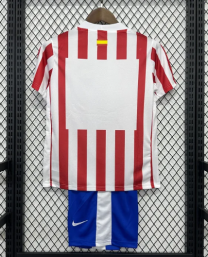 Replika Otroški Nogometni Dresi Atletico Madrid Domači 2025-26-1