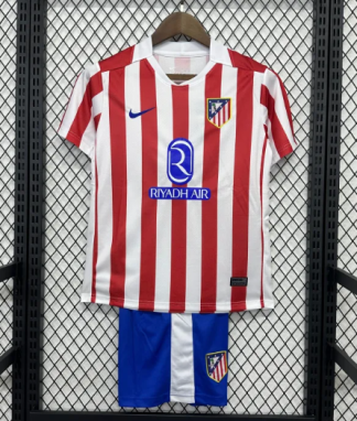 Replika Otroški Nogometni Dresi Atletico Madrid Domači 2025-26