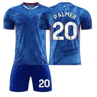 Otroški Nogometni dresi Chelsea Domači 2025-26 Cole Palmer 20
