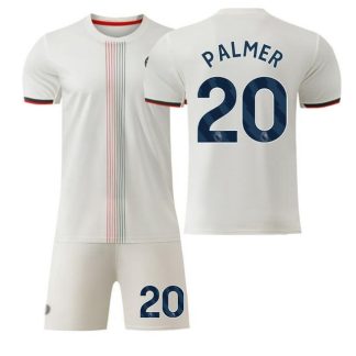 Otroški Nogometni dresi Chelsea Gostujoči 2025-26 Cole Palmer 20