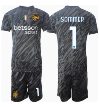 Otroški Nogometni dresi Inter Milan Vratar Tretji 2024-25 Yann Sommer