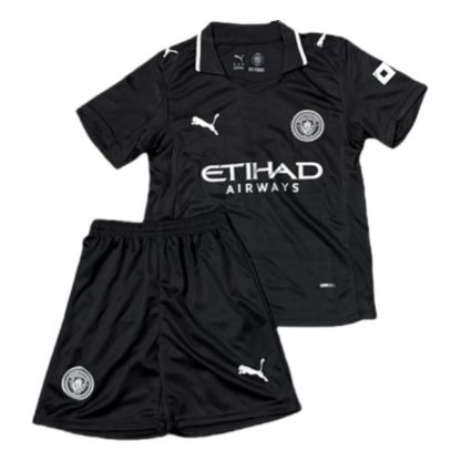 Otroški Nogometni dresi kompleti Manchester City Tretji 2025-26