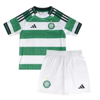 Otroški Nogometni Dresi Kompleti za otroke Celtic Domači 2025-26