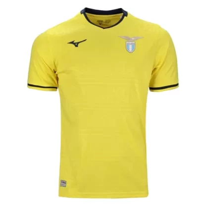 Otroški Nogometni Dresi Kompleti za otroke Lazio Gostujoči 2024-25 rumena-2