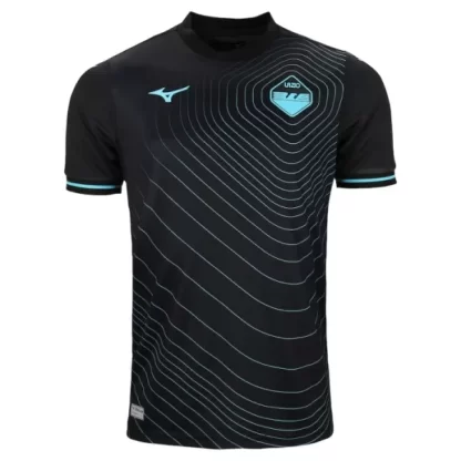 Otroški Nogometni Dresi Kompleti za otroke Lazio Tretji 2024-25 z lastnim tiskom-1