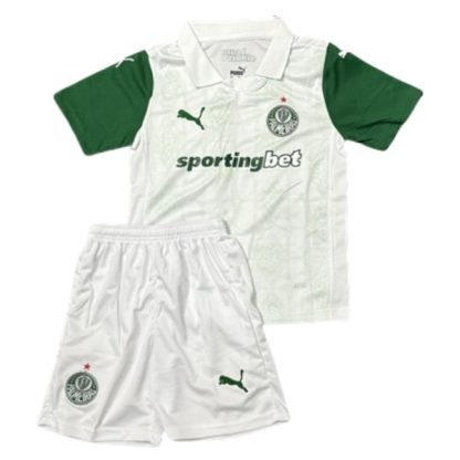 Otroški Nogometni dresi SE Palmeiras Gostujoči 2025-26 za otroke