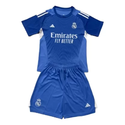 Otroški Nogometni dresi za otroke Real Madrid Vratar 2025-26