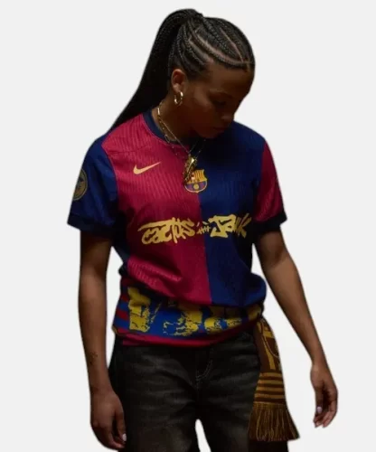 Novo Ženski Nogometni dresi FC Barcelona Travis Scott 2024-25 prodaja-2