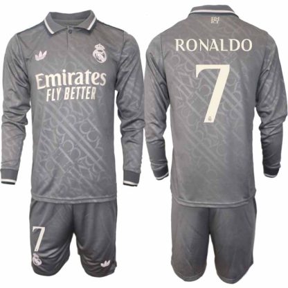 Trgovina z dresi za nogomet Real Madrid Domači 24-25 Cristiano Ronaldo