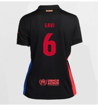 Ženski Nogometni Dresi Barcelona Gostujoči 2024-25 Paez Gavi 6