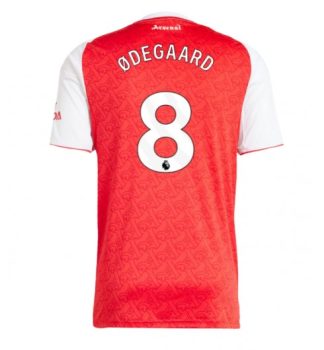 Moške Nogometnih dresov Arsenal Domači 2025-26 tisk Martin Odegaard 8
