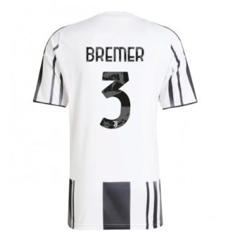 Moški Nogometni Dresi Juventus Domači 2025-26 Gleison Bremer 3