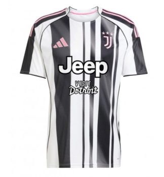 Moški Nogometni Dresi Juventus Domači 2025-26 z lastnim tiskom