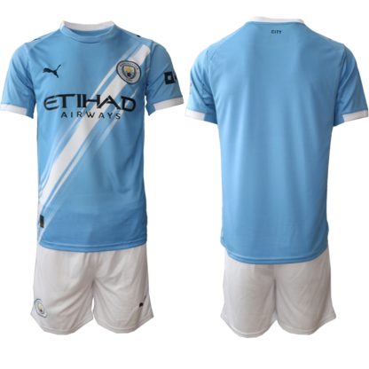 Moški Nogometni dresi Manchester City Domači 2025-26 z lastnim tiskom