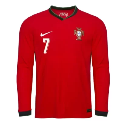 Moški Nogometni dresi Portugalska Reprezentance Domači 2025-26 Cristiano Ronaldo 7-1