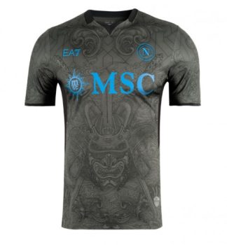 Moški Nogometni dresi SSC Napoli Tretji 2024-25 Črna Kratek Rokav