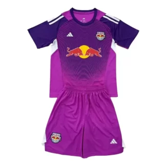 Nogometni Dresi za otroke New York Red Bulls Vratar 2025-26 vijolična
