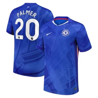 Novo Moški Nogometni dresi Chelsea Domači 2025-26 Cole Palmer 20 modra z lastnim imenom online