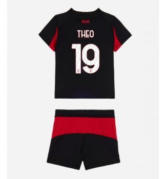 Otroški Dresi komplet AC Milan Domači 2025-26 tisk Theo Hernandez 19