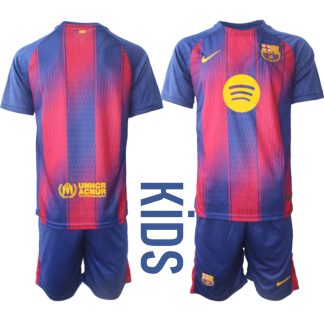 Otroški Nogometni Dres komplet FC Barcelona Domači 2025-26