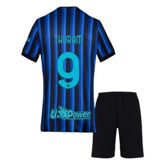 Otroški Nogometni dres Komplet Inter Milan Domači 2025-26 Marcus Thuram 9