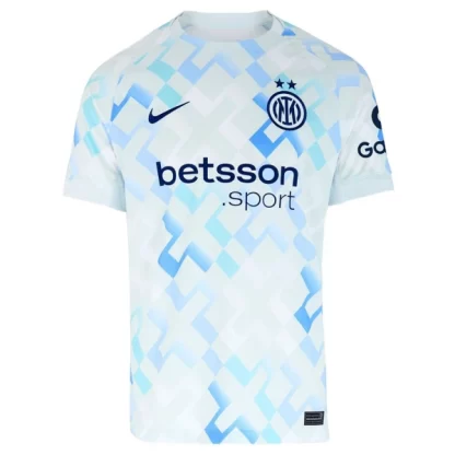 Otroški Nogometni dres Komplet Inter Milan Gostujoči 2025-26 z lastnim tiskom-1