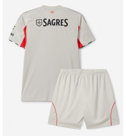Otroški Nogometni dres kompleti Benfica Gostujoči 2025-26-1