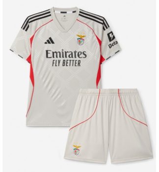 Otroški Nogometni dres kompleti Benfica Gostujoči 2025-26