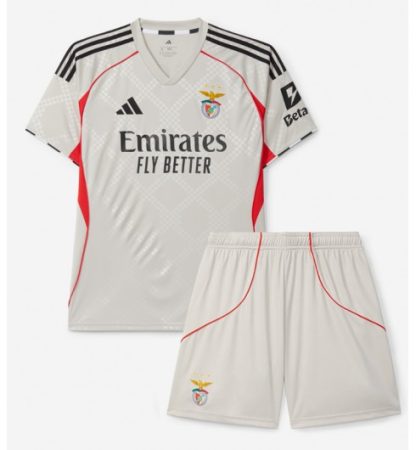 Otroški Nogometni dres kompleti Benfica Gostujoči 2025-26