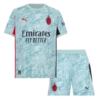 Otroški Nogometni Dresi komplet AC Milan Vratar 2025-26 Mike Maignan 16-1
