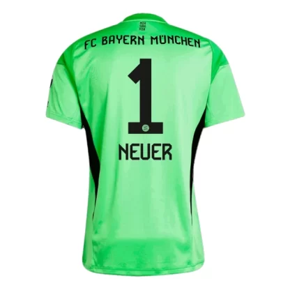 Otroški Nogometni dresi kompleti FC Bayern Munich Vratar 2025-26 Neuer 1-1