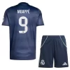 Otroški Nogometni dresi kompleti Real Madrid Gostujoči 2025-26 Kylian Mbappé 9